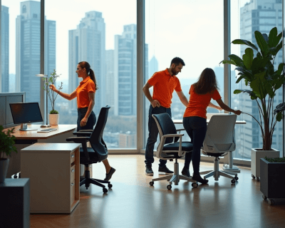 Commercial office and business clearance services throughout Amsterdam